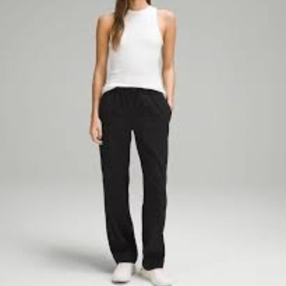 lululemon athletica Pants - LULULEMON STRAIGHT LEG MID RISE LUXTREME PANT *REGULAR BLACK SIZE SMALL NWT